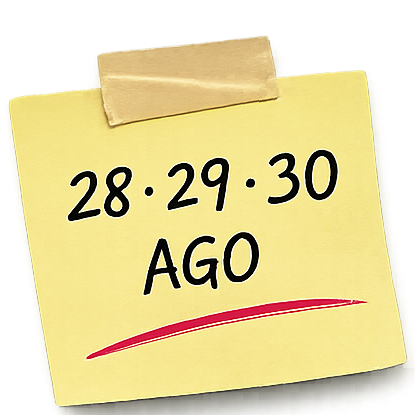 Post it fechas
