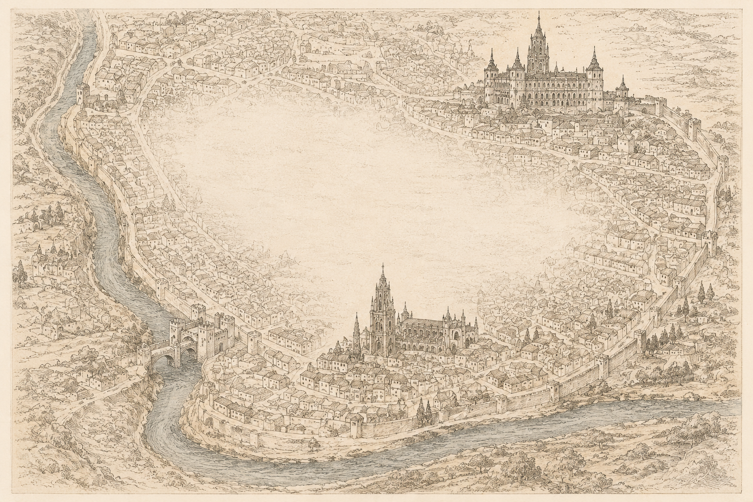 Mapa artístico de Toledo